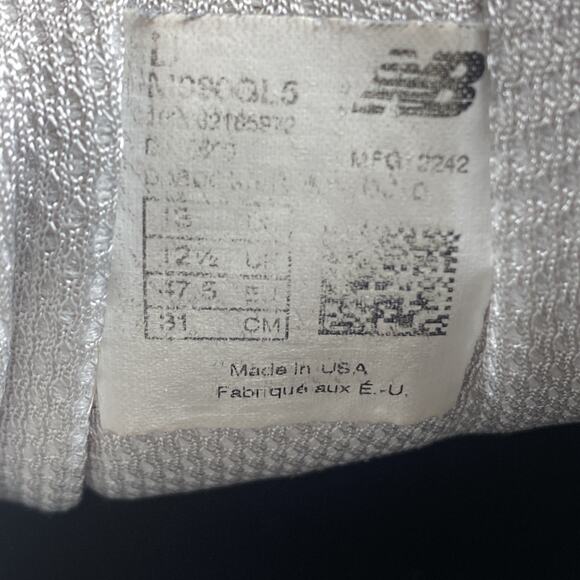 New Balance 990v5 Made In USA Low Castlerock Mens Size 13 Gray Shoes M990GL5 - Picture 10 of 11